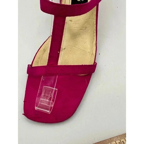 Moda Spana shoes pink open toe heels size 8 with 2 1/2" heel - Picture 4 of 12
